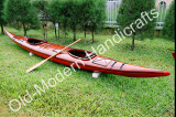 Double Kayak Dark Painted with Red bottom 19-